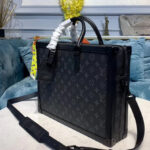 Louis Vuitton Soft Trunk Briefcase M44952 Black